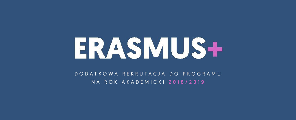 Dodatkowa rekrutacja w ramach Programu Erasmus+
