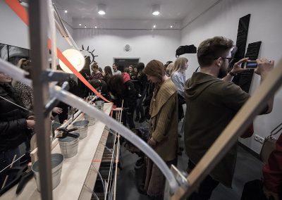 Intermedialna wystawa Klimat organizowana w ramach projektu Uniwersytet Sztuki – Sztuka Uniwersytetu