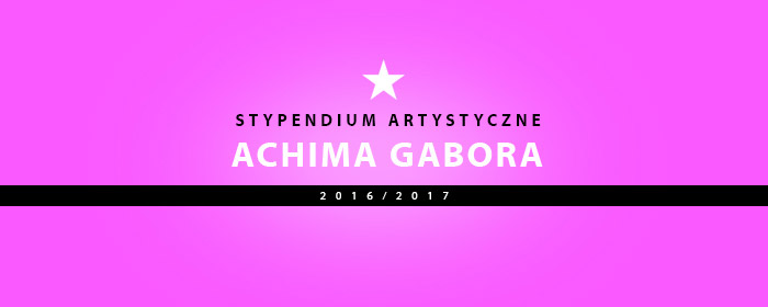 Stypendium artystyczne Achima Gabora