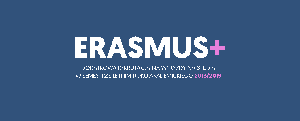 Dodatkowa rekrutacja Erasmus+